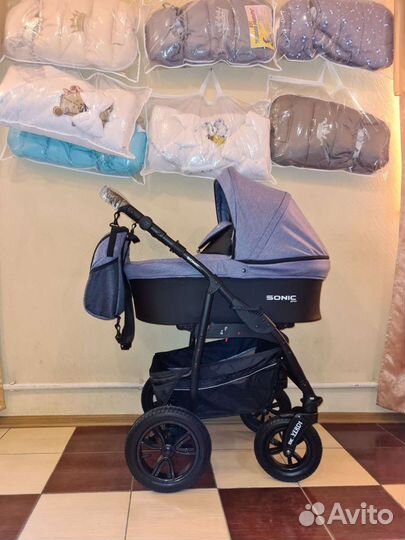 Коляска 3 в 1 Verdi новая