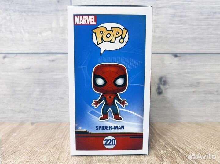 Funko Pop Человек-паук - Spider-Man №220 Marvel