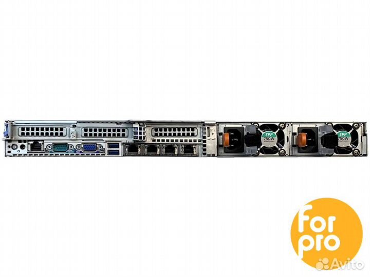 Сервер dell R640 8SFF 2x4110Sil 384GB, H730p