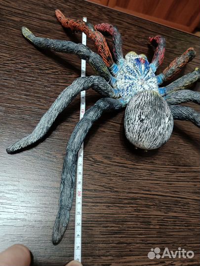 Паук большой резиновый
