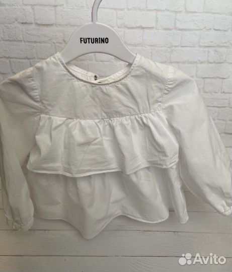 Рубашка блузка Zara 104