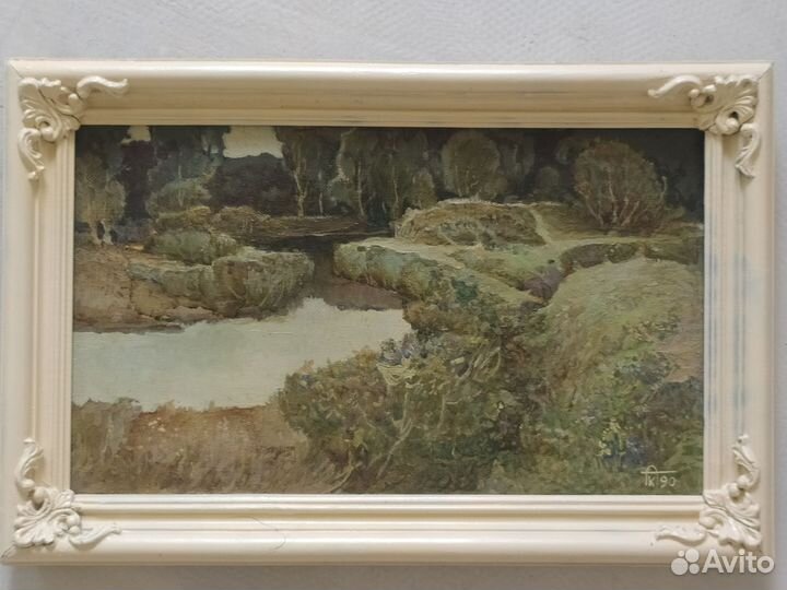 Картина маслом на холсте 30х50