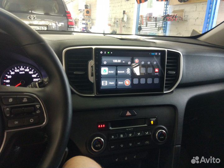 Штатная магнитола для Kia Sportage 4 на Android