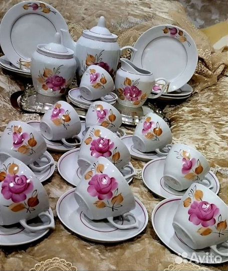 Чайно кофейный сервиз СССР