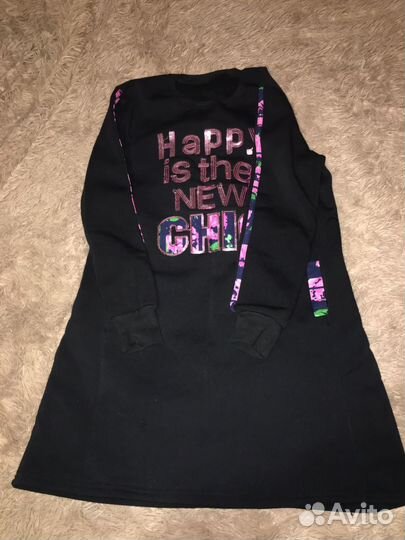 Платье теплое женское