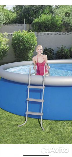 Лестница для каркасного бассейна