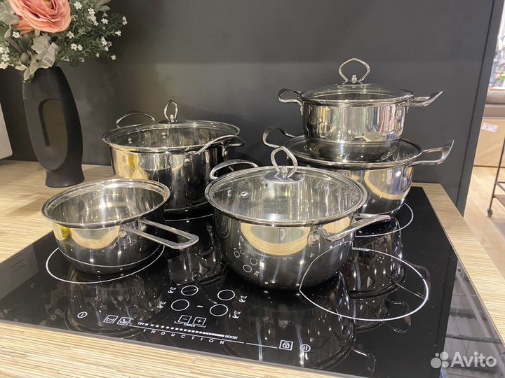 Набор кастрюль новый