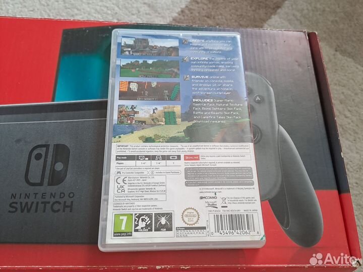 Minecraft nintendo switch