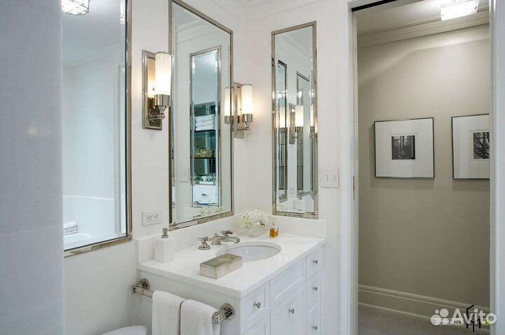 2 Зеркала Италия новые в коробке за две штуки