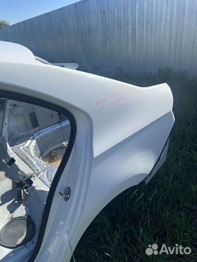 Крыло заднее левое(четверть) шкода рапид 1