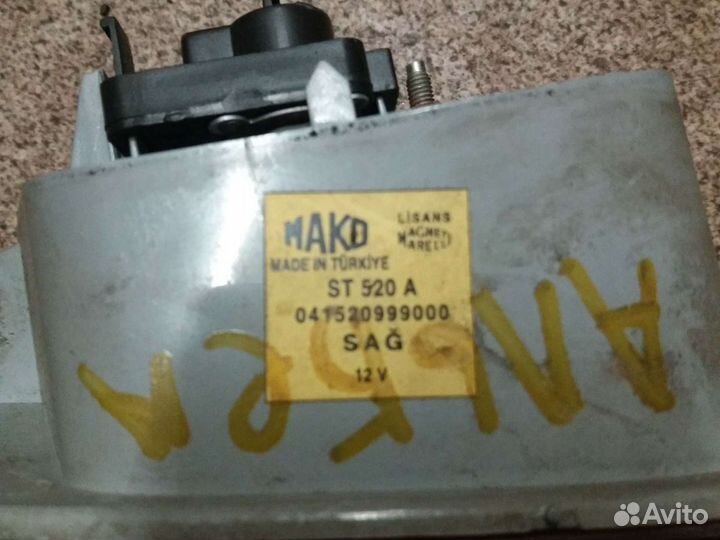 Фонарь задний правый Fiat Albea Альбеа