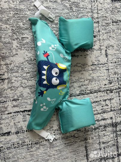 Жилет для плавания детский с нарукавниками