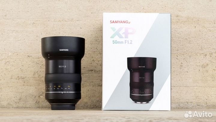 Samyang XP 50mm f/1.2 Canon EF