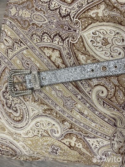 Ремень со стразами y2k