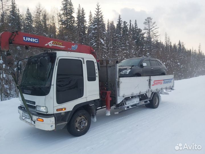 Эвакуатор кран борт 5тонн