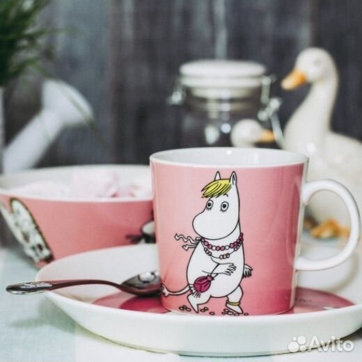 Коллекционные и серийные чашки Moomin / Arabia