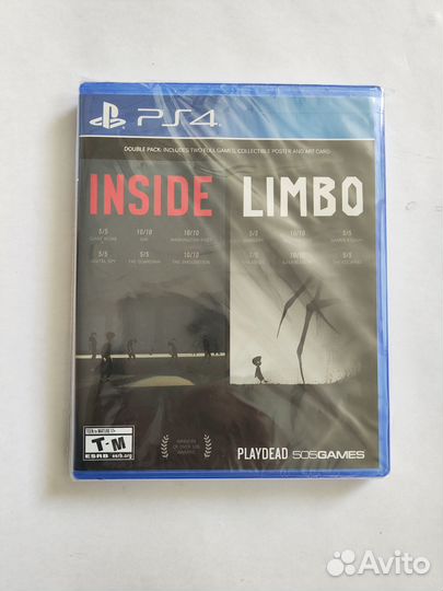 PlayStation 4 Limbo & Inside (2в1) (RUS )
