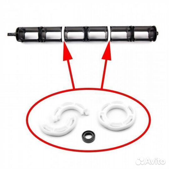 Ремкомплект флейты Porsche Cayenne