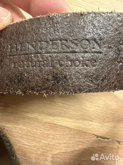 Ремень Henderson Германия кожа оригинал