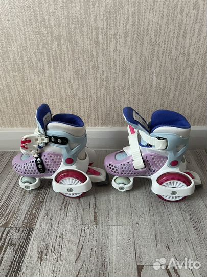 Ролики для девочки раздвижные