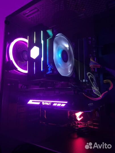 Игровой пк palit GTX 1060 jetstream Ryzen 3 3200g