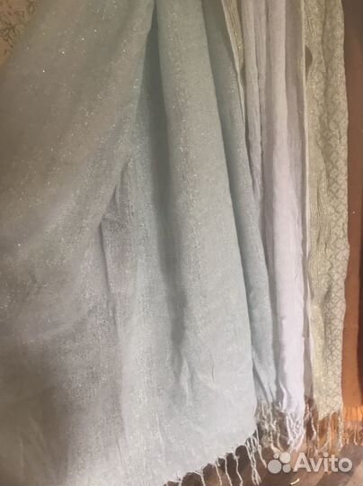 Шелковый платок и теплый