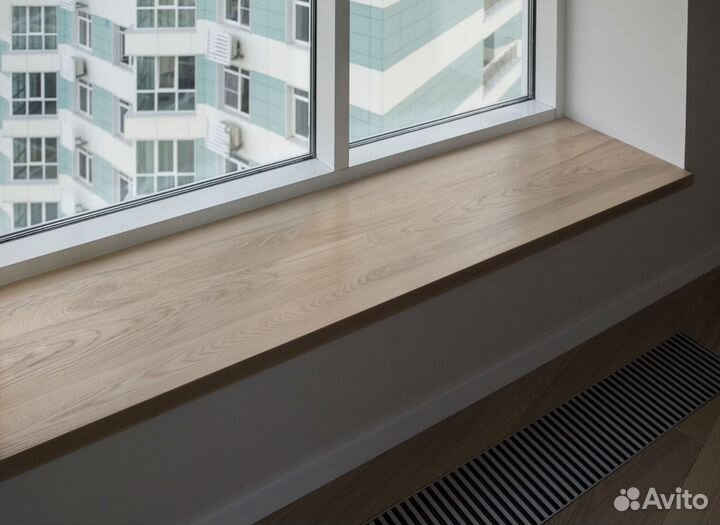 Деревянный подоконник из бука