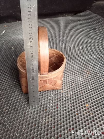 Корзинка плетенная СССР