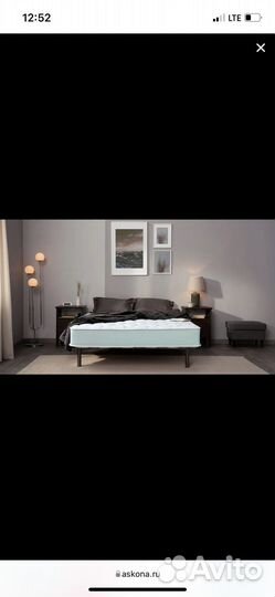 Матрас анатомический Askona новый 160х200