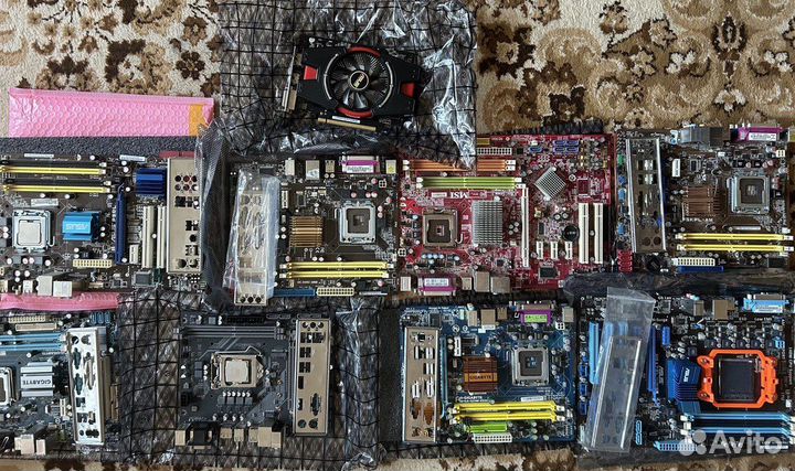 Материнки lga 775, 1200, am3 +g5905