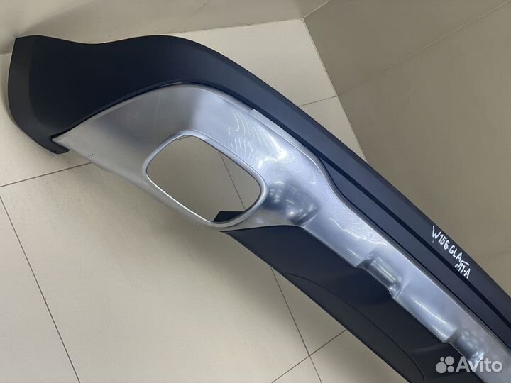 Юбка заднего бампера Mercedes GLA W156