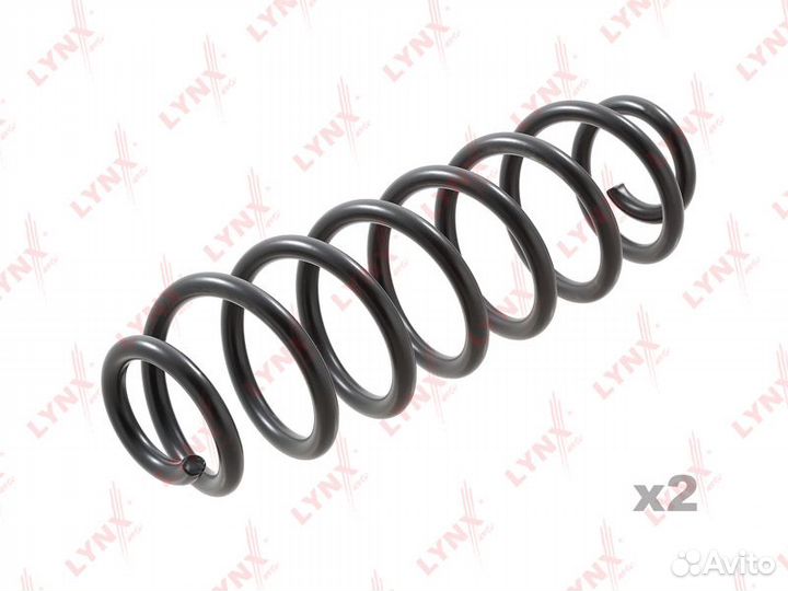 Пружина задняя skoda yeti (2009) / VW golf V (2003-2009)