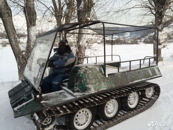 Вездеход гусеничный самодельный