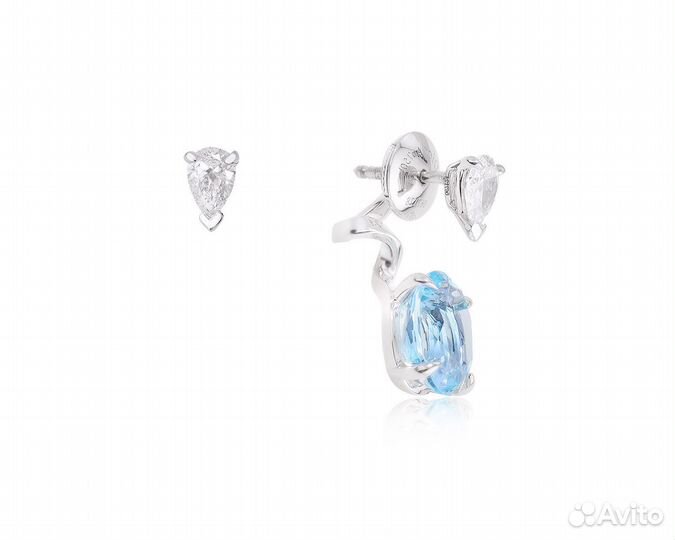 Золотые серьги Dior Diorama Precieuse