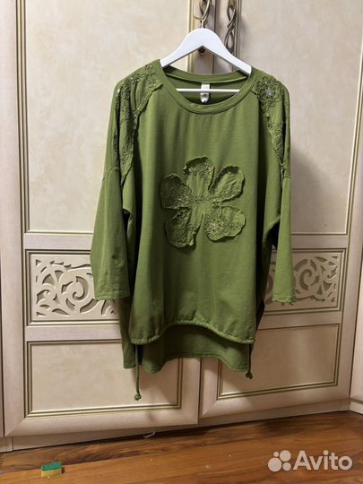 Туника бохо большой размер
