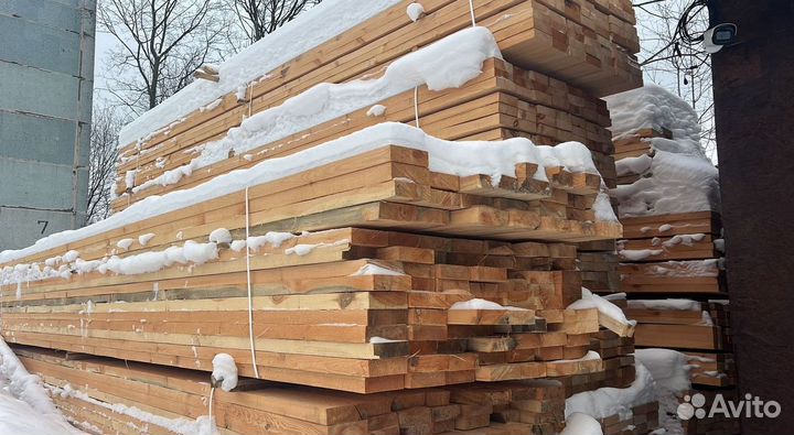 Доска обрезная 25х100х6000мм с доставкой