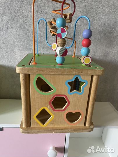 Деревянный куб