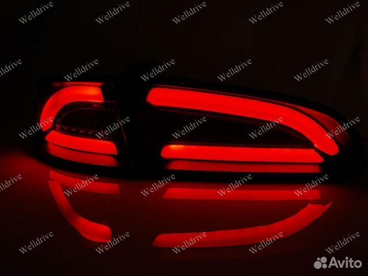 Фонари Seat Ibiza 02 -08 LED BAR тонированные