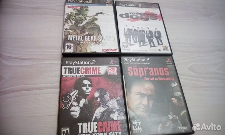 Игры на Sony Playstation 2