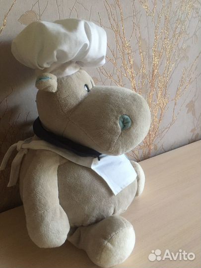 Мягкая игрушка бегемот