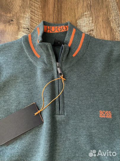 Hugo boss полузамок джемпер