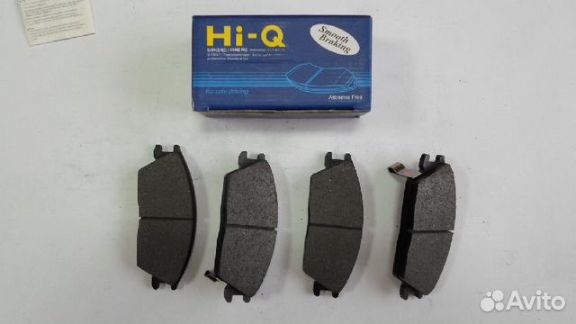 Колодки тормозные передние Хендай Акцент