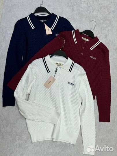 Свитер, кофта поло MIU MIU