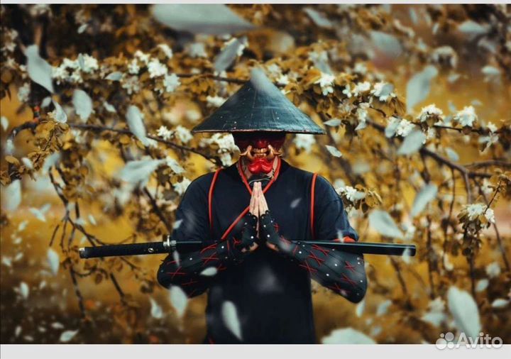 Маска hannya