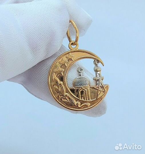 Золотая подвеска