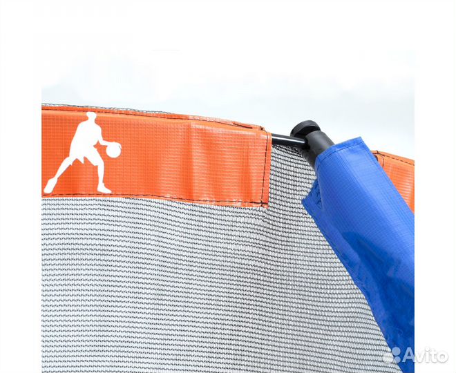 Батут DFC Jump Basket с внутренней сеткой12ft