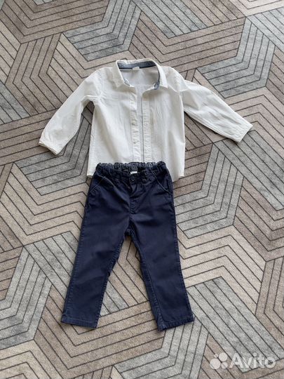 Пакет фирменных вещей на мальчика H&M 92 98