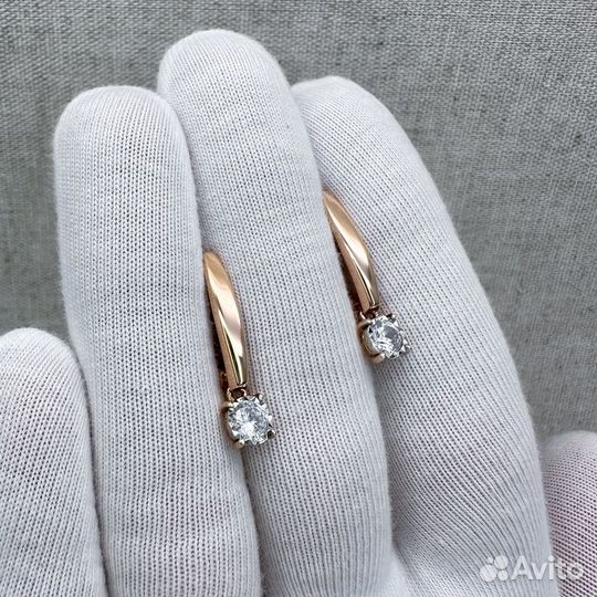 Серьги с фианитами, № Z363585N2