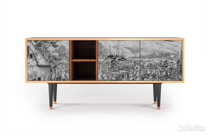 Тв-тумба T5 - Орех - Departure of the Angel