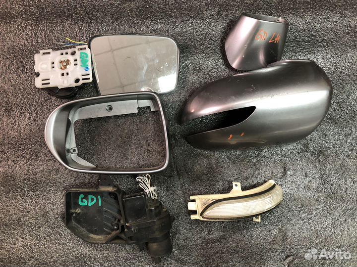 Зеркало левое Honda Fit Jazz 2005-2008